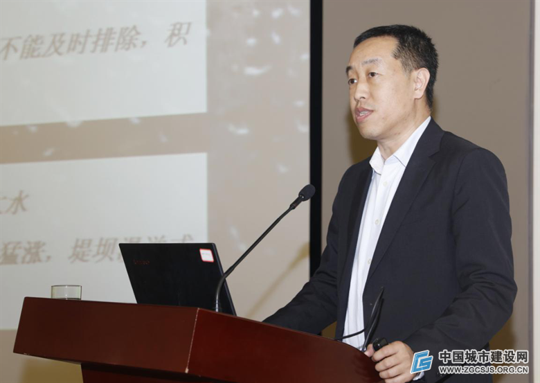 (天津市建筑设计院绿色建筑技术研究院李旭东副院长做题为"天津生态城