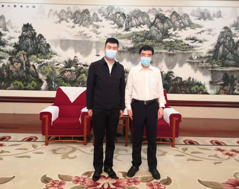 天津市委常委滨海新区区委书记连茂君会见中国亚洲经济发展协会副会长