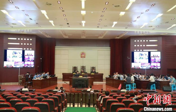 江西宣判一起特大跨国电信诈骗案.抚州中院 供图